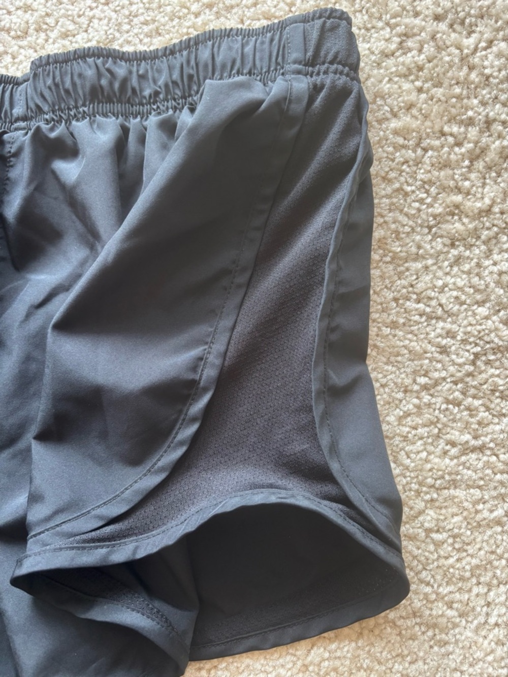 Nike Black Running Shorts S/M - Picture 3 of 7